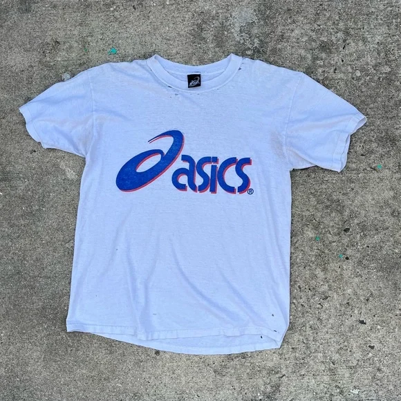 Asics | Shirts | Vintage Asics T Shirt | Poshmark